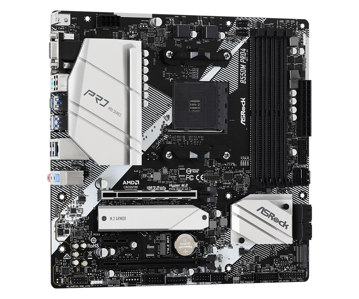 Asrock B550M Pro4 - Motherboard Specifications On MotherboardDB